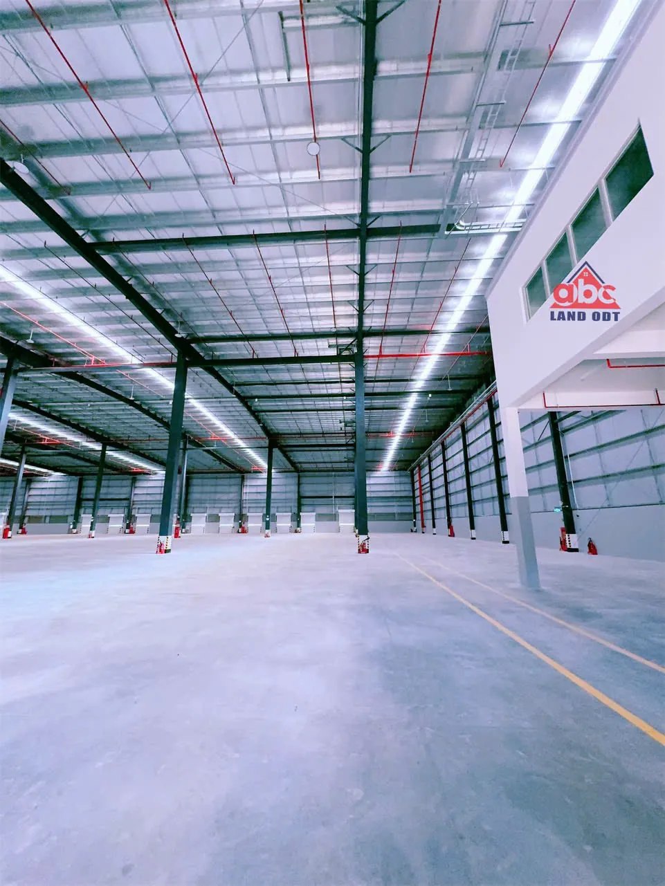 Kho vận hành 4.330m2 KCN GIANG ĐIỀN