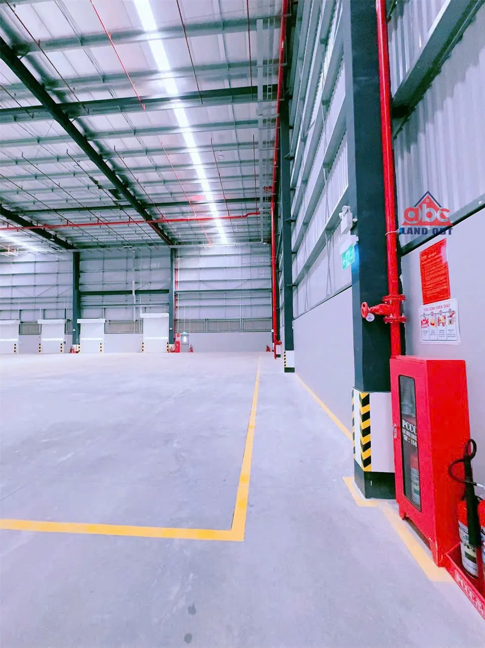 Kho vận hành 4.330m2 KCN GIANG ĐIỀN
